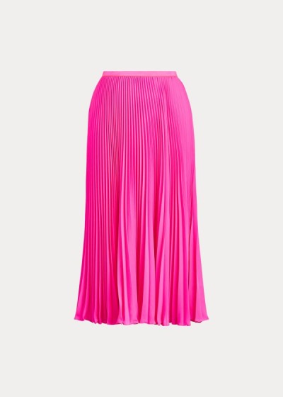 Polo Ralph Lauren Pleated Midi Kort Nederdel Dame Danmark (HPYRE8791)